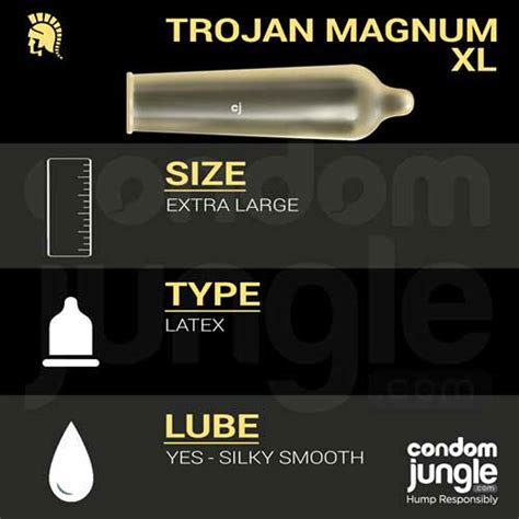 magnum xl condoms|trojan magnum xl size chart.